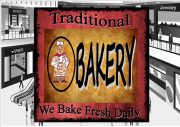 Bakery Bakers Shop Sign