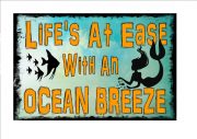 Ocean Breeze Sign