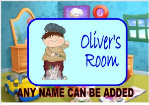 Children's Bedroom Door Plaque