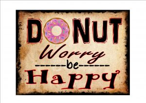 Donut Advertising Sign