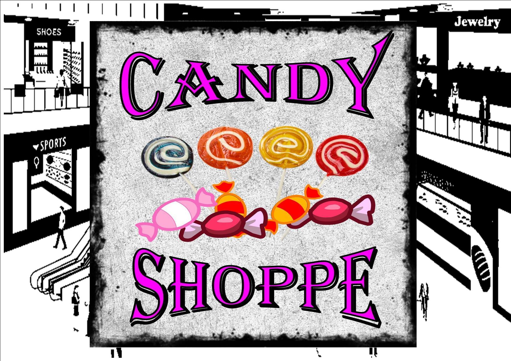 Sweet Shop Vintage Style Shop Sign – The Rooshty Beach