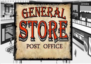 Vintage General Store Sign