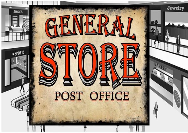 Vintage General Store Sign