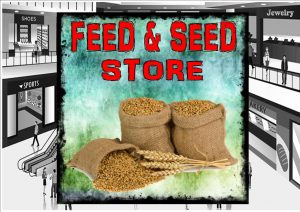 Feed & Seed Store Sign