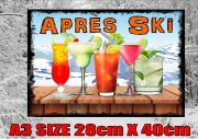 Apres Ski Bar Room Sign