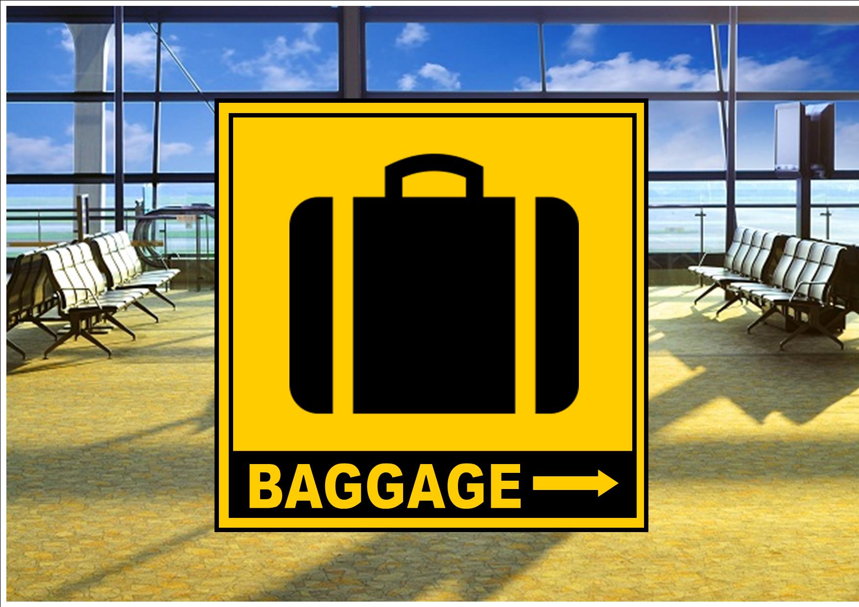 Baggage Sign