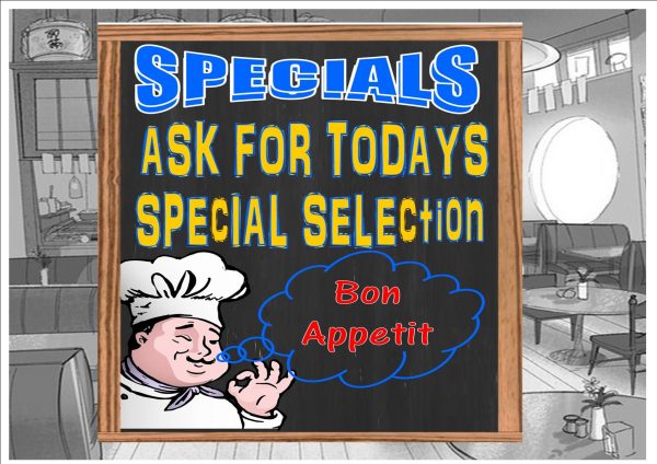 Bon Appetit Cafe Sign Wall Plaque