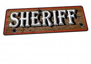 SHERIFF OFFICE SIGN