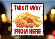 FRIED CHICKEN SIGN