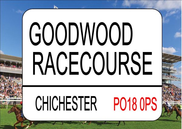 GOODWOOD Racecourse Sign