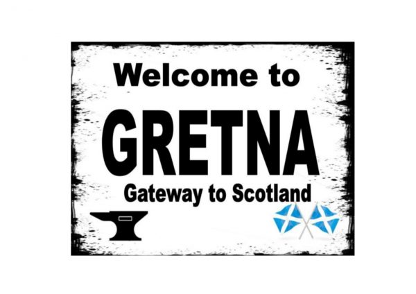 Gretna Green Sign