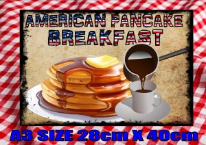 PANCAKE BREAKFAST SIGN