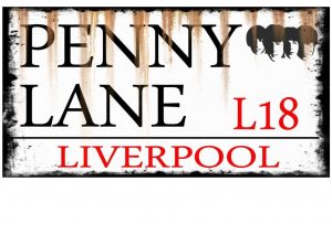 Penny Lane Street Sign