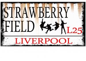 Strawberry Field Street Sign