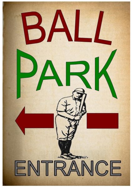 Ball Park Sign