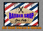 Vintage Barber Shop Sign