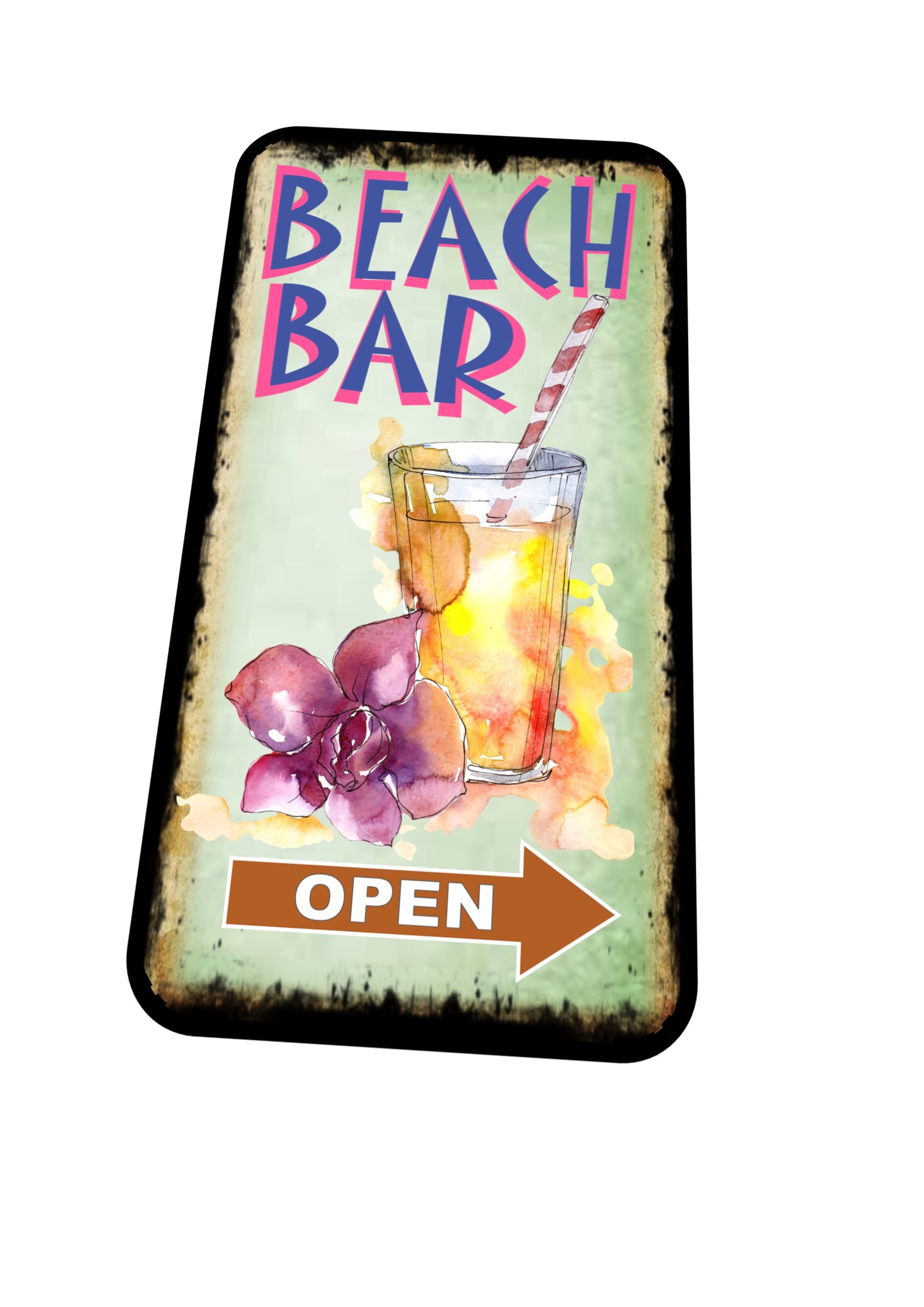 beach-bar-tropical-sign-metal-sign-modern-print-made-to-look-aged