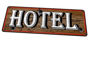 hotel sign