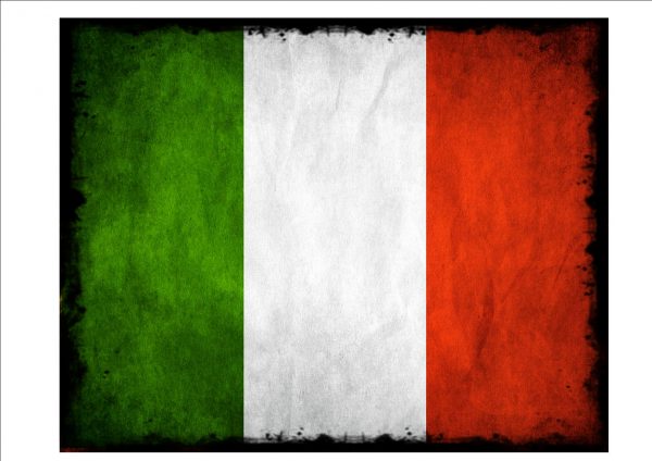 Italian Flag Sign