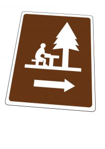 picnic area sign