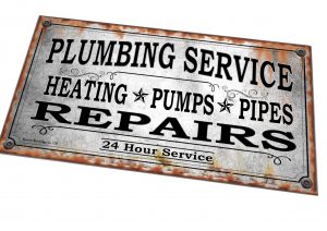 Plumbing Service Sign