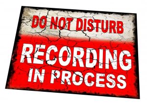 Recording Studio Sign