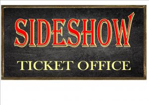 Vintage Sideshow Carnival Sign