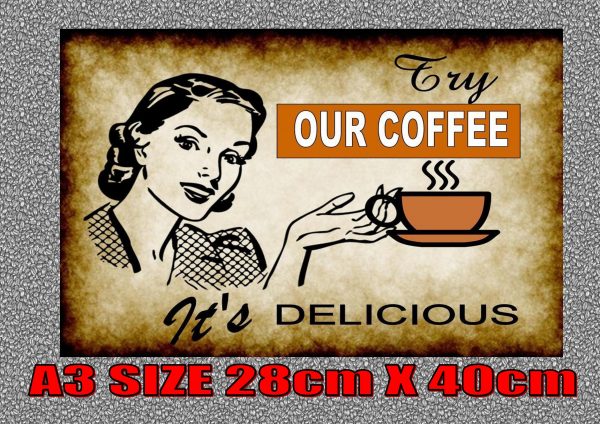 Coffee Advertising Sign